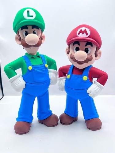 Large custom mario luigi 3d - custom,