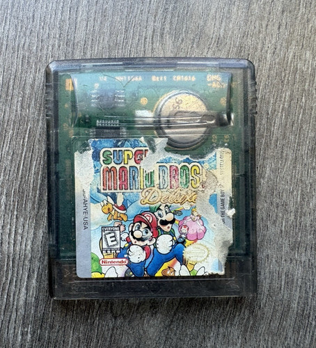 Game boy color super mario - color,