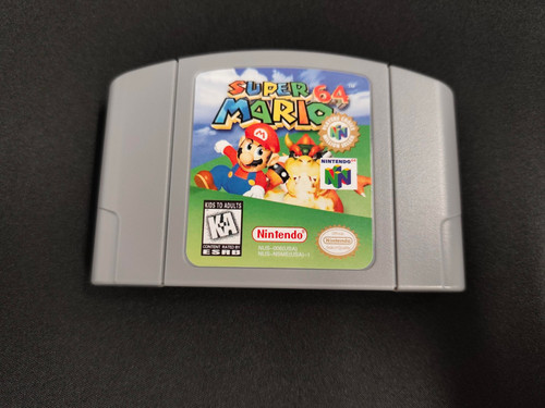 Super mario game cartridge - 64,
