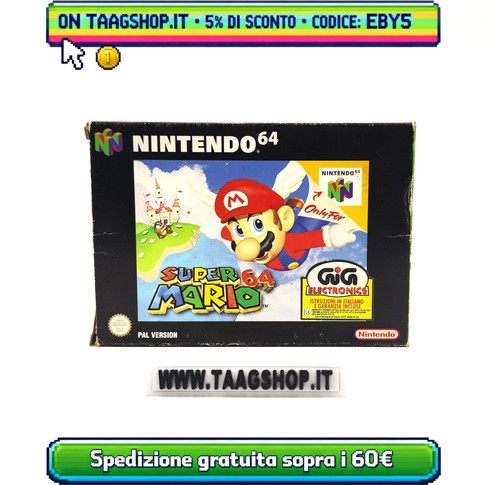 Super mario nintendo gig - mario, 64