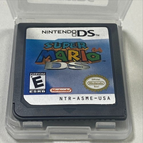 Super mario game card - super,