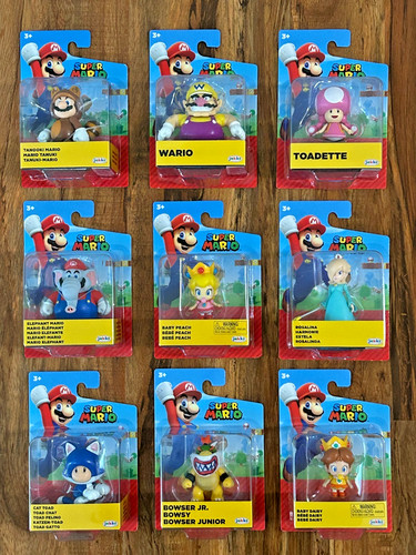Super mario jakks pacific - super,